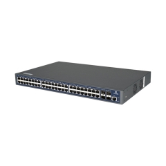 48*GE(RJ45)+4*10GE/GE(SFP+) switch