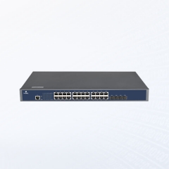 24*GE(RJ45)+4*10GE/GE(SFP+) switch