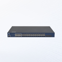 16*GE(SFP)+8*GE(SFP/RJ45 combo)+4*10GE/GE(SFP+) switch
