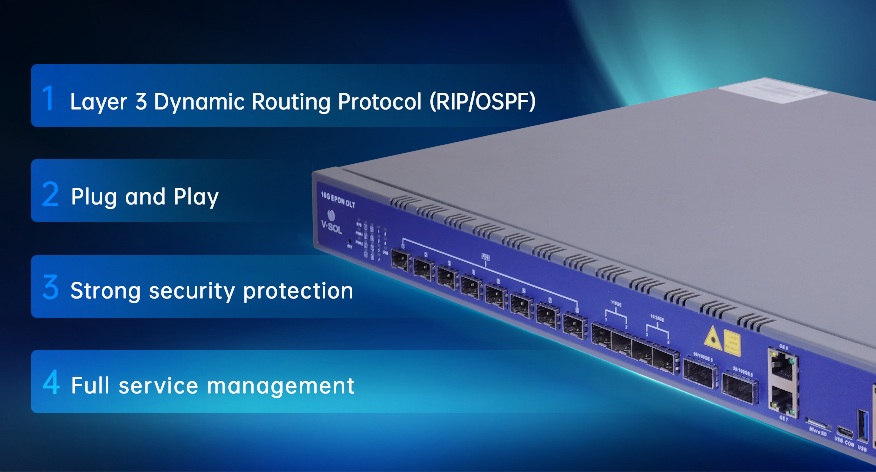 8 Port EPON OLT