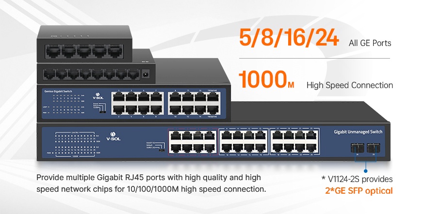 All Gigabit Network Ports