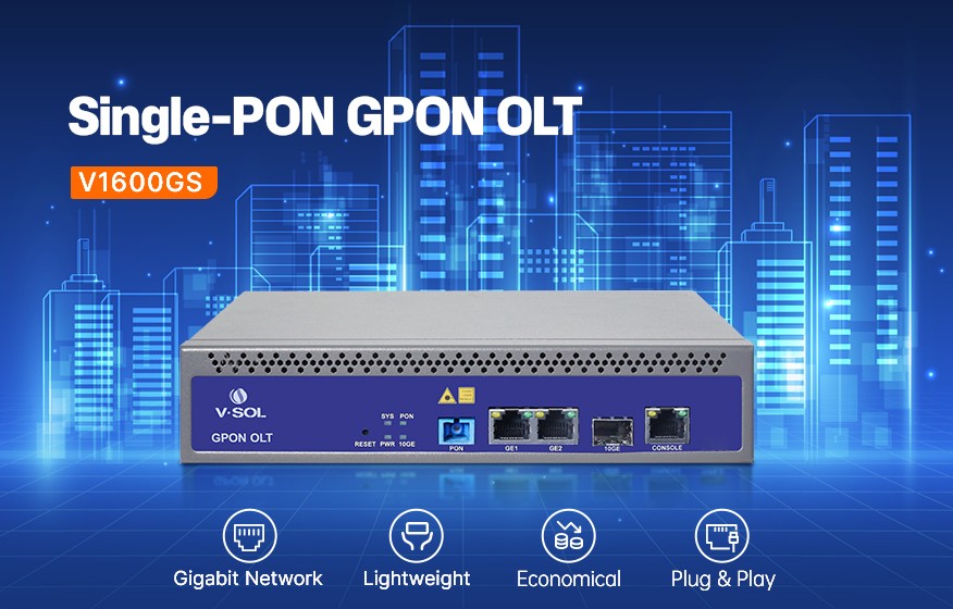Industry Leading Single Port GPON OLT