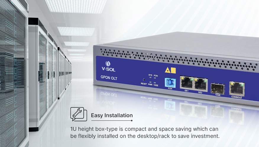 1 PON Port GPON OLT